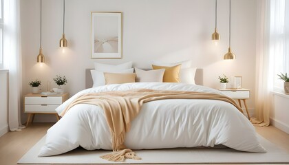 Photo interior modern design room 3d illustration