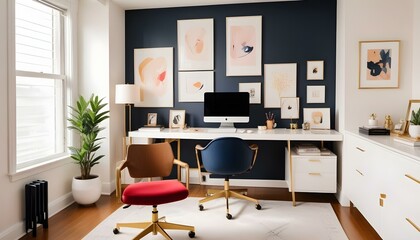 Photo interior modern design room 3d illustration