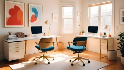 Photo interior modern design room 3d illustration