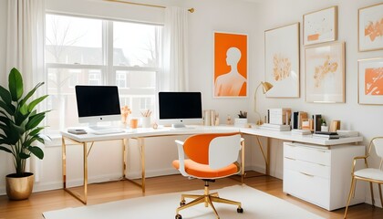 Photo interior modern design room 3d illustration