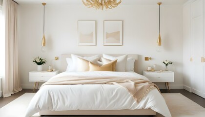 Photo interior modern design room 3d illustration