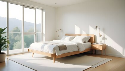Photo interior modern design room 3d illustration