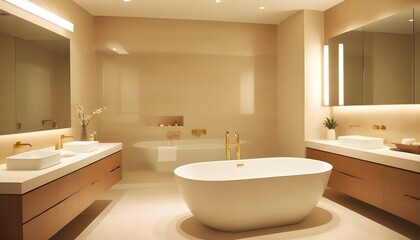 Photo interior modern design room 3d illustration