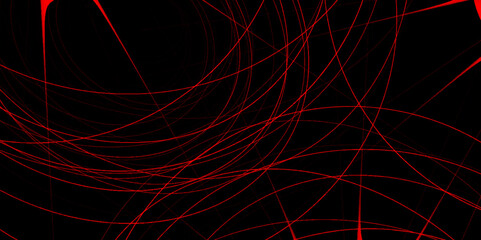 Decorative pattern with tangled curved lines. Random chaotic lines abstract geometric pattern vector background. abstract geometric pattern vector background. stroke on a transparent background.