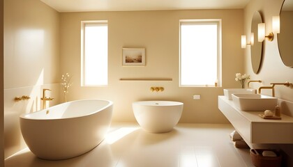 Photo interior modern design room 3d illustration