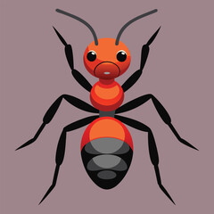 Colorful ant image abstract art colorful background nice image.