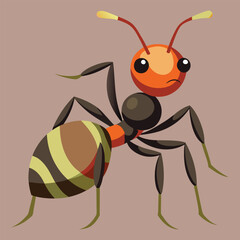 Colorful ant image abstract art colorful background nice image.