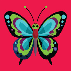 Colorful butterfly image abstract art colorful background nice image.