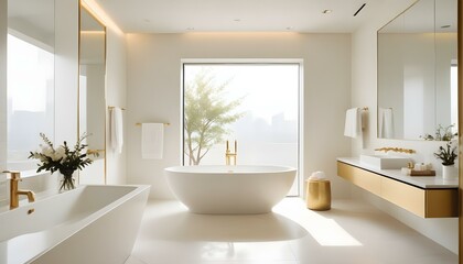 Photo interior modern design room 3d illustration