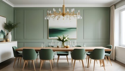 Photo interior modern design room 3d illustration
