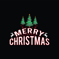Christmas T-shirt Design Vector Graphic
