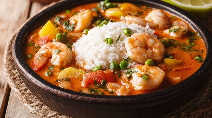 National cuisine of Brazil: moqueca.