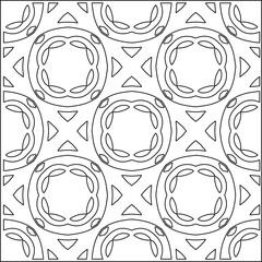 Striped patterns. Digital design.Black and white pattern for web page, textures, card, poster, fabric, textile.White wallpaper.