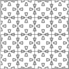 Striped patterns. Digital design.Black and white pattern for web page, textures, card, poster, fabric, textile.White wallpaper.