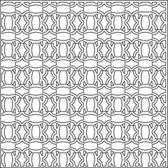 Striped patterns. Digital design.Black and white pattern for web page, textures, card, poster, fabric, textile.White wallpaper.