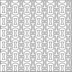 Striped patterns. Digital design.Black and white pattern for web page, textures, card, poster, fabric, textile.White wallpaper.