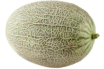 Obraz premium Melon close-up on transparent background