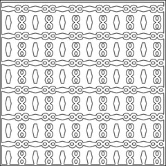 Striped patterns. Digital design.Black and white pattern for web page, textures, card, poster, fabric, textile.White wallpaper.
