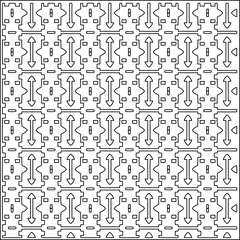 Striped patterns. Digital design.Black and white pattern for web page, textures, card, poster, fabric, textile.White wallpaper.