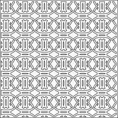Striped patterns. Digital design.Black and white pattern for web page, textures, card, poster, fabric, textile.White wallpaper.