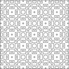 Striped patterns. Digital design.Black and white pattern for web page, textures, card, poster, fabric, textile.White wallpaper.