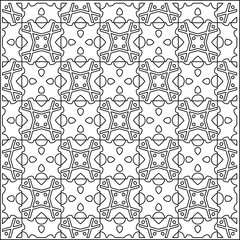 Striped patterns. Digital design.Black and white pattern for web page, textures, card, poster, fabric, textile.White wallpaper.