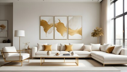 Photo interior modern design room 3d illustration