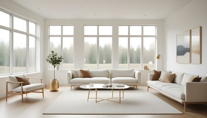 Photo interior modern design room 3d illustration