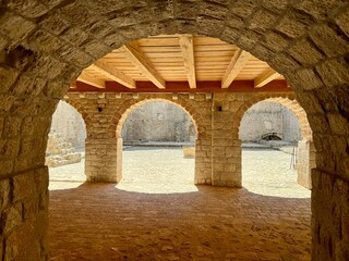 Old stone arch