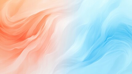 A blue and orange wave pattern