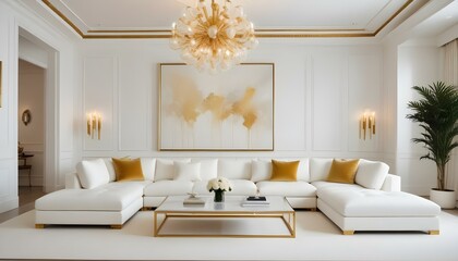 Photo interior modern design room 3d illustration