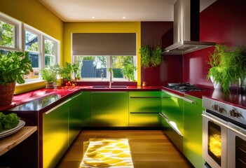 vibrant allergy friendly meals prepared modern kitchen featuring fresh ingredients colorful plating healthy culinary experience, vegetables, fruits, herbs