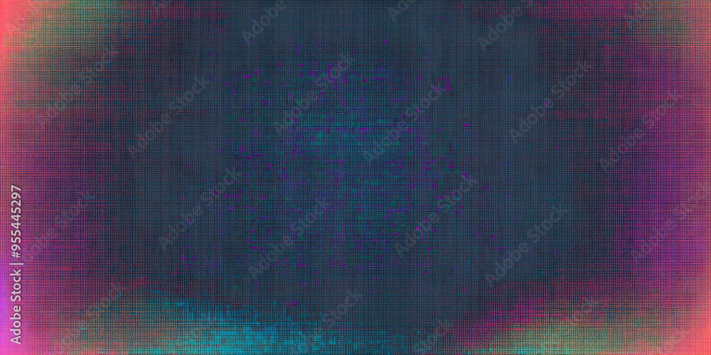 Poster seamless no signal transmission error rgb color tv static noise pattern. tileable television screen 