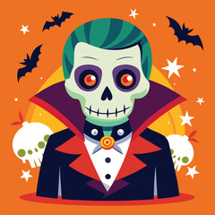 Hallowen vector illustration 