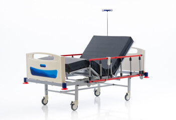 Fototapeta premium Functional Hospital and patient motorized bed