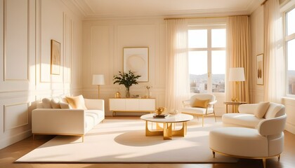 Photo interior modern design room 3d illustration