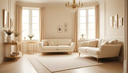 Photo interior modern design room 3d illustration