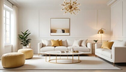 Photo interior modern design room 3d illustration