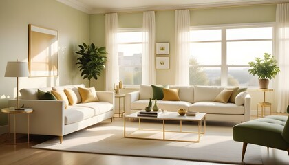 Photo interior modern design room 3d illustration