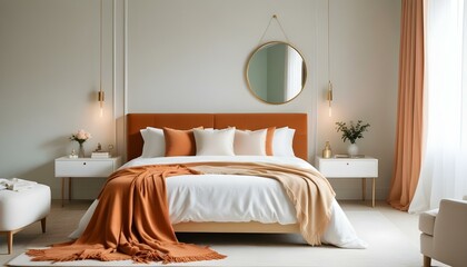 Photo interior modern design room 3d illustration