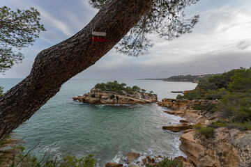 view of the coast of the sea
