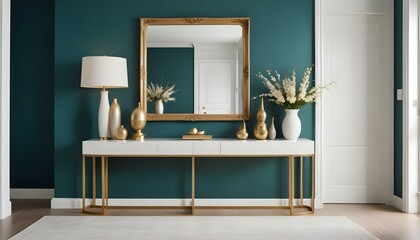 Photo interior modern design room 3d illustration
