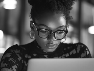 Busy Woman, Tech-Savvy Workspace