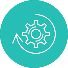 Process Vector Icon Design