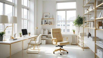 Photo interior modern design room 3d illustration