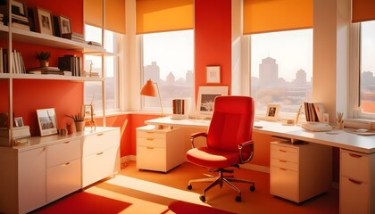 Photo interior modern design room 3d illustration