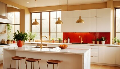 Photo interior modern design room 3d illustration