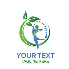 Healthcare medical logo vector art illustration