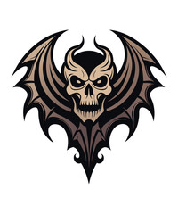 Fototapeta premium Intricate Geometric Skull Vector with Abstract Details