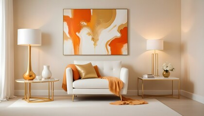 Photo interior modern design room 3d illustration